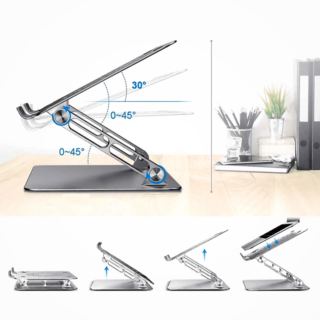 Soporte de aluminio para Notebook Pro