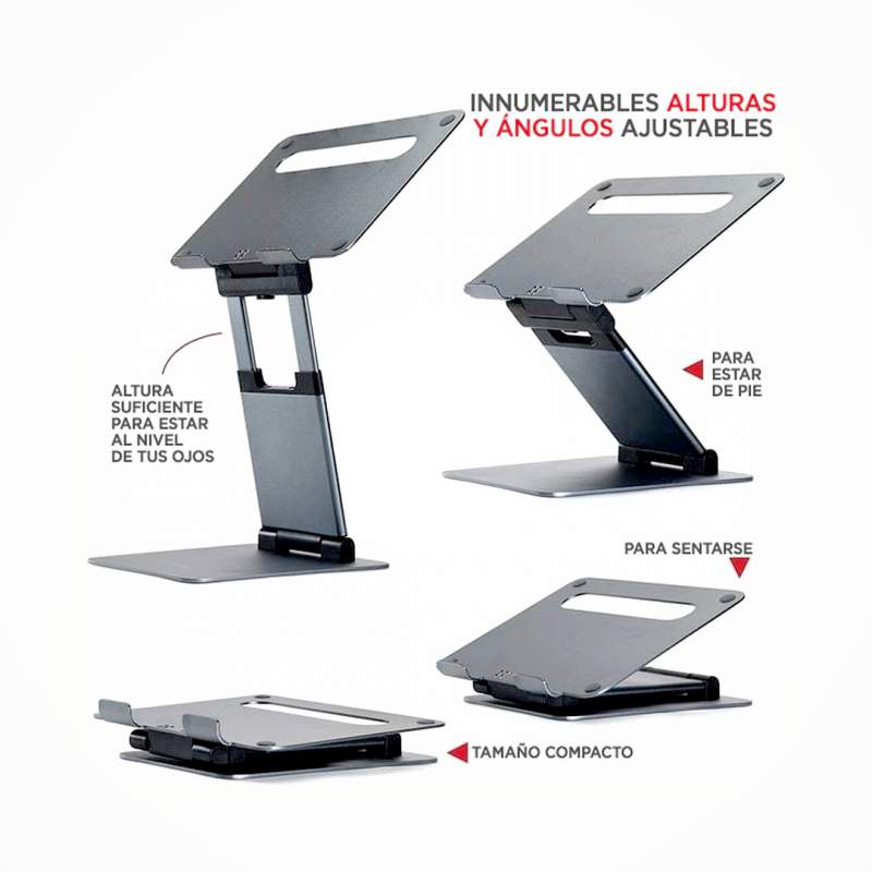 Soporte de aluminio para Notebook Epic