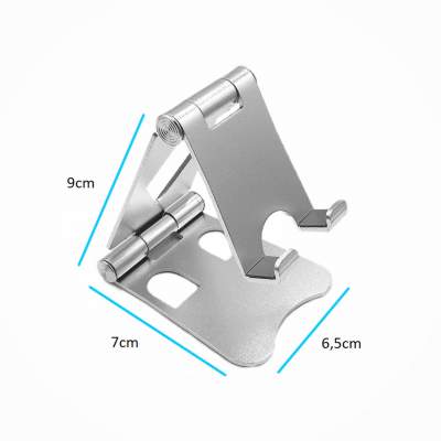 Soporte plegable de aluminio para celular Mini